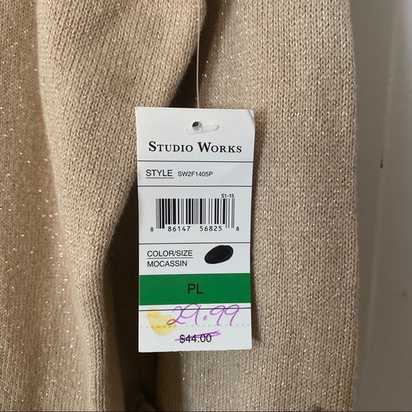 NWT Studio Works Turtleneck Sweater - Picture 5 of 5